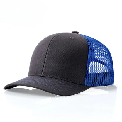 Custom embroidered logo hat Men's and women's mesh cap cotton baseball cap design DIY picture printing logo hat Summer sun hat