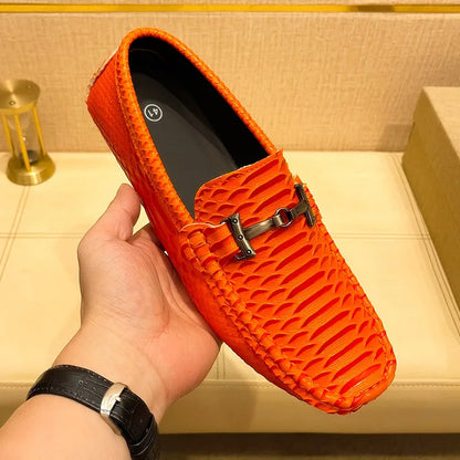 Summer Mens Outdoor Anti-slip Comfort Soft High Quality Men Breathable Flat Driving Shoes New 2024 Classic Casual Loafers