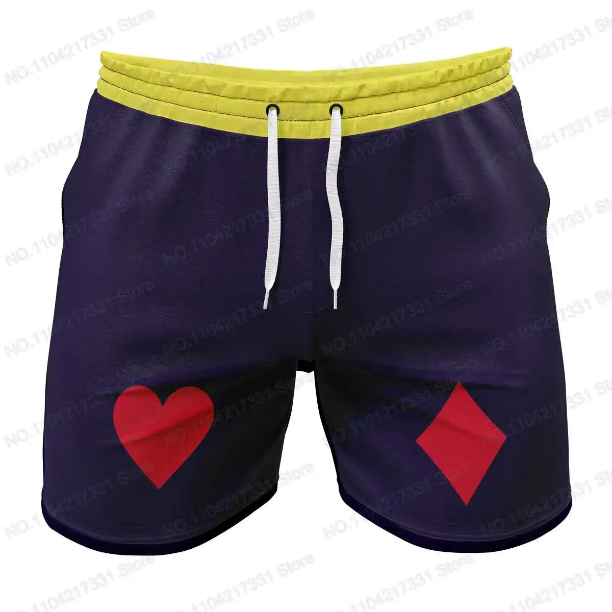 Hunter Cartoon Anime Rash Guards Surfing Jersey Beach Shirts Swimwear Diving Gym Shorts MMA BJJ Men Jiu Jitsu Fitness Sets