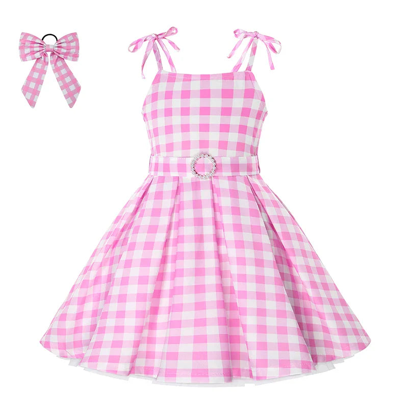 2-10Y Kids Prium Cosplay Elsa Anna Costume Dress 2025 Winter Long Mesh Princess DressGirl Christma Carnival Clothes Ball Gown