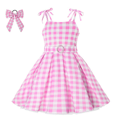 2-10Y Kids Prium Cosplay Elsa Anna Costume Dress 2025 Winter Long Mesh Princess DressGirl Christma Carnival Clothes Ball Gown