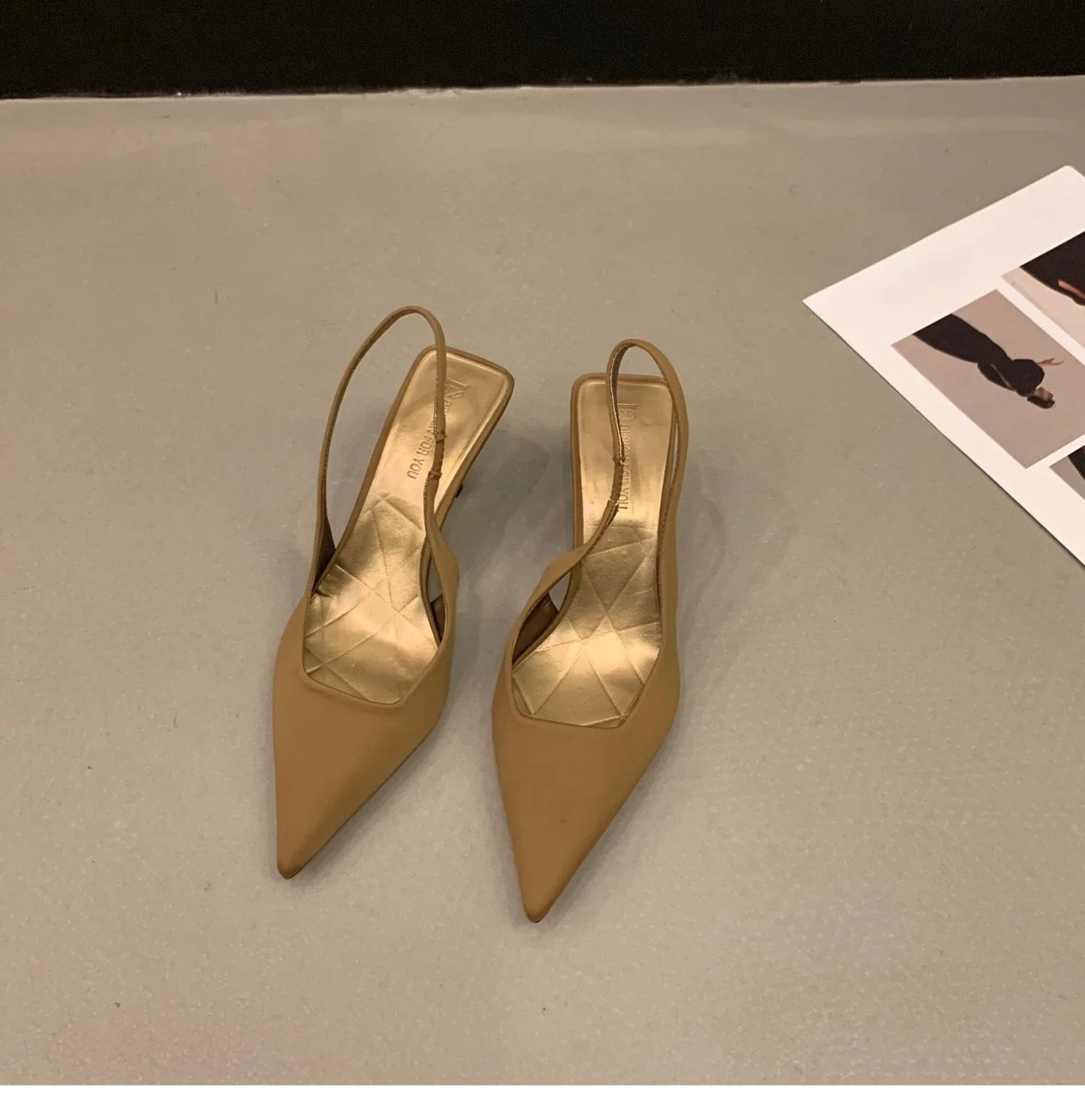 2024 Fashionable Pointed Toe Stiletto Heel Shallow Mouth New Sandals Summer Sexy Elegant Casual Stiletto Women's Shoes NO:M05