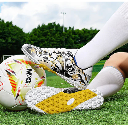 New Kids Soccer Shoes Men Original Football Shoes Indoor Professional Football Field Boots Society Cleats TF/AG Sneaker Non Slip