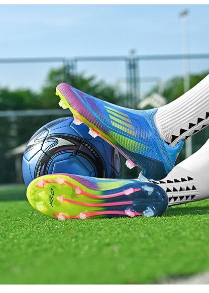 Men New Professional Football Boots Original Resistant Casual Grass Outdoor Non Slip High Quality Comfortable Male Soccer Shoes