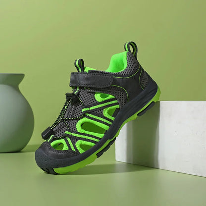 Summer Boys Sandals Outdoor Beach Children Shoes Sneaker Fashion Breathable Non-slip Kids Casual Sports Sandals Shoes for Boy
