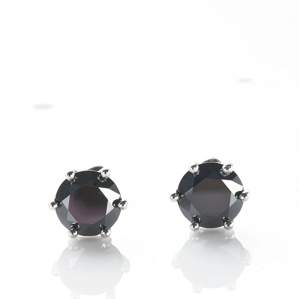 0.5-2ct Moissanite Screw Stud Earrings D Color 925 Sterling Silver Diamond Earrings For Women Wedding Fine Jewelry