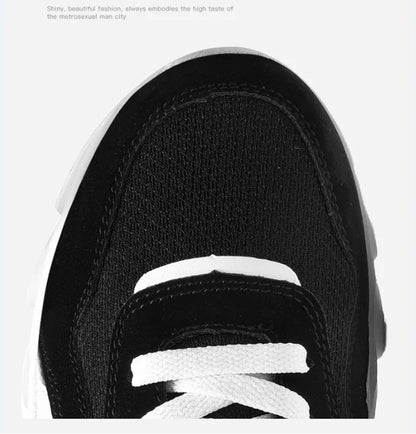 Men's and women's running shoes breathable casual sneakers anti-slip vibration comfortable walking shoes 36-48