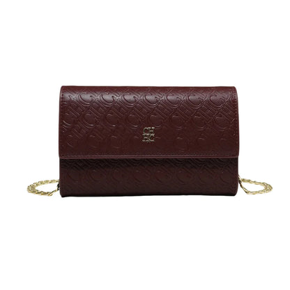 Fashion Women's Shoulder Bag with Letter Printing Design 2025 Festival Essential Versatile Women's Chain Bag