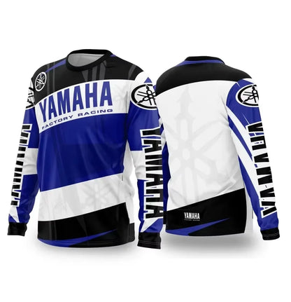 New Men Women Motorcycle Riding Clothes Loose Breathable Fast Drying Off-road Racing Clothes Long Sleeved Sports T-shirt