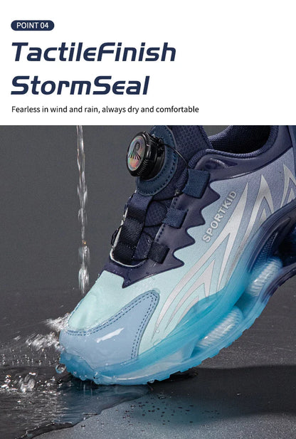 Boys Sports Sneakers Kids Athletic Shoes Outdoor Running Tennis Basketball Casual Walking Footwear Non-slip Size 29-39