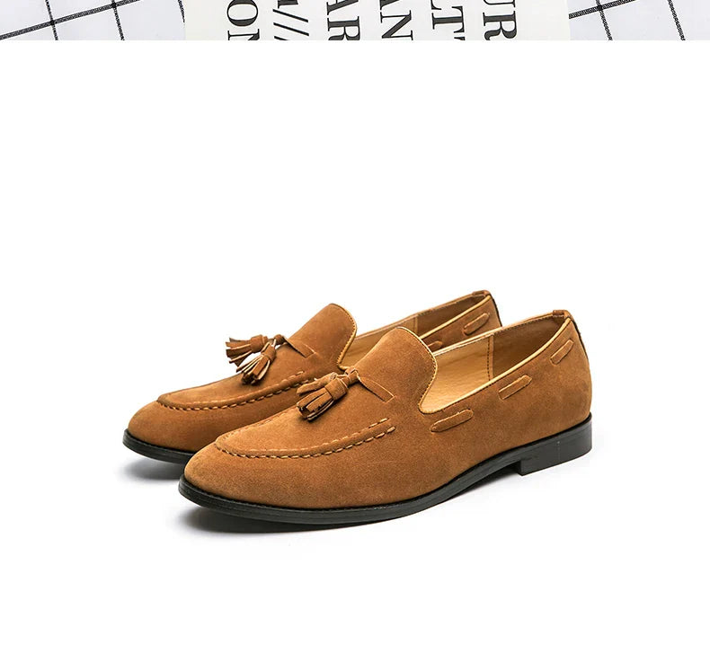 Casual Business Shoes Men Classic Social Office Loafers Men Large Size 48 Trend Casual Flat Party Loafers Male