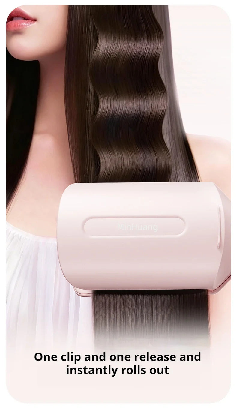 Professional 3 Barrel Hair Waver 138W 1.26 Inch Curling Iron with Temperature Control  Curling Iron Wand Hair Waver with LCD