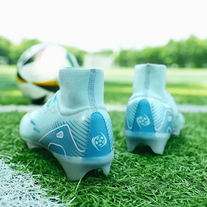 New Men Women Professional Football Boots Training Cleats Sport Sneakers Trainer Lightweight Grass Non-slip Match Soccer Shoes