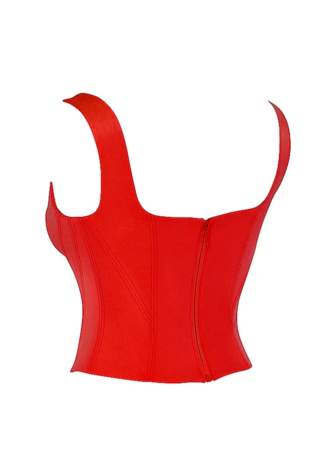 Corset Bandage Top Women Black Camisole Short Cropped Tank Tops 2023 Summer Sexy Elegant Nightclub Evening Party Female Clothes