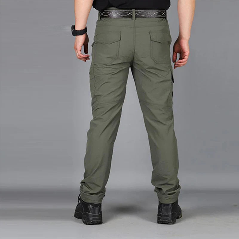 Men Pants Casual Cargo Pants Militari Tactic Army Trousers Male Breathable Waterproof Multi-Pockets Pant Size S-5XL Plus Size